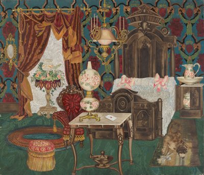 शयनकक्ष, 1882 द्वारा पर्किन्स हार्नली