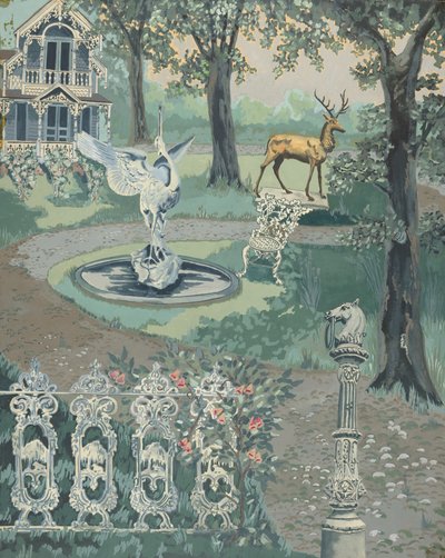 गार्डन सेटिंग, 19351942। द्वारा पर्किन्स हार्नली