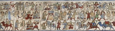 12 वीं शताब्दी के उत्तरार्ध में "शाहनामा", काशन, ईरान, सल्जूक काल का चित्रण करते हुए बीकर द्वारा फारसी स्कूल