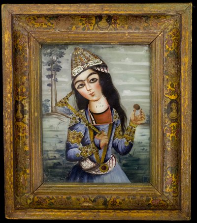 1828-9 में एक यंग मैन का पोर्ट्रेट द्वारा फारसी स्कूल