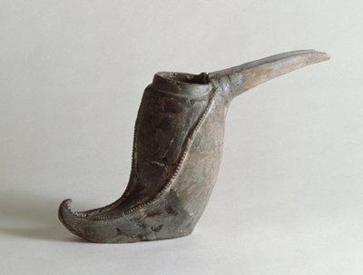 एक जूते के रूप में वेसल, कालुरज़, गिलान, ईरान से, c.1st सहस्राब्दी ईसा पूर्व (मिट्टी) द्वारा फारसी स्कूल