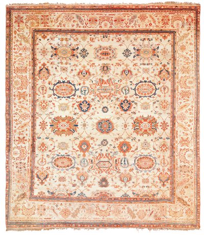 ज़िग्लर कालीन, सुल्तानाबाद जिला, पश्चिम फारस, c.1880 द्वारा फारसी स्कूल