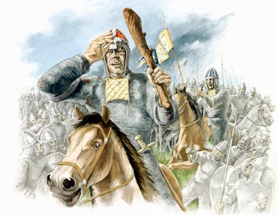 हेस्टिंग्स की लड़ाई, 1066, c1990-2010 द्वारा पीटर डुन्नो