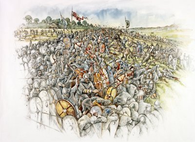 हेस्टिंग्स की लड़ाई, 1066 c1990-2010 द्वारा पीटर डुन्नो