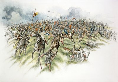 हेस्टिंग्स की लड़ाई, 1066 c1990-2010 द्वारा पीटर डुन्नो