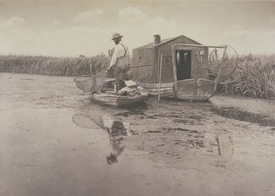 ईल कैचर होम, c.1886 द्वारा पीटर इमर्सन और थॉमस गुडॉल