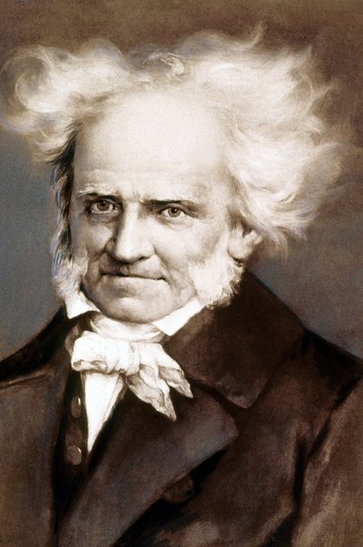 जर्मन दार्शनिक आर्थर शोपेनहावर (1788-1860) पीटर क्रेमेरो द्वारा पेंटिंग के बाद की तस्वीर द्वारा पीटर क्रेमर