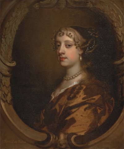 लेडी फ्रांसेस सैवेल, बाद में लेडी ब्रुडनेल, c.1668 (कैनवास पर तेल) द्वारा पीटर लिली