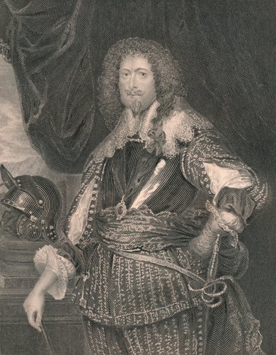 एडवर्ड सैकविले, डोरसेट का चौथा अर्ल, c1630s, 19 वीं शताब्दी के मध्य की शुरुआत में। द्वारा पीटर लाइटफुट
