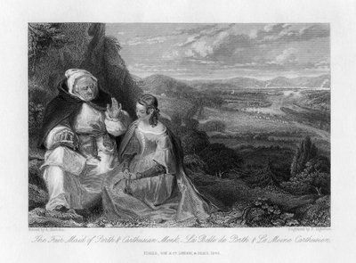 पर्थ और कार्थुसियन भिक्षु का मेला मैदान, 1845 द्वारा पीटर लाइटफुट