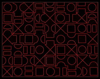 फॉन्ट इलेक्शन, 2017, डिजिटल ड्रॉइंग द्वारा Peter McClure