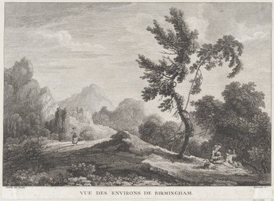 बर्मिंघम का दृश्य, सीए। 1755., सीए। 1755. द्वारा पीटर पॉल बेनज़ेच