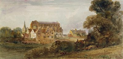 माल्म्सबरी एबे, विल्टशायर द्वारा Peter de Wint