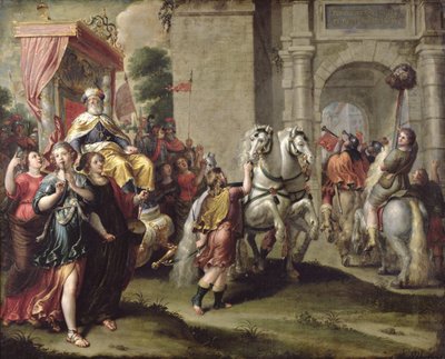 डेविड की विजय, c.1690 द्वारा पीटर वैन लिंट