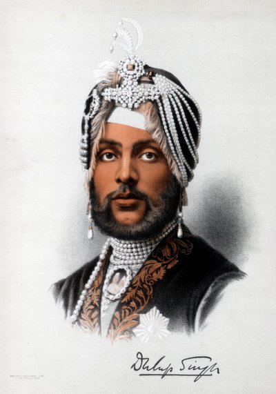 दलीप सिंह, सिख शासक, c1890। द्वारा पेटर और गैल्पिन कैसेल