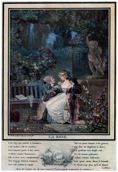 द रोज़, 1788 1931। द्वारा फिलीबर्ट लुइस डेब्यूकोर्ट