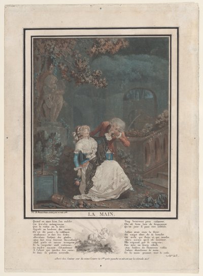 द हैंड, 1788। द्वारा फिलीबर्ट लुइस डेब्यूकोर्ट
