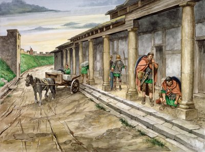 हाउसस्टेड्स रोमन फोर्ट, दूसरी शताब्दी, c1990-2010 द्वारा फिलिप कॉर्क