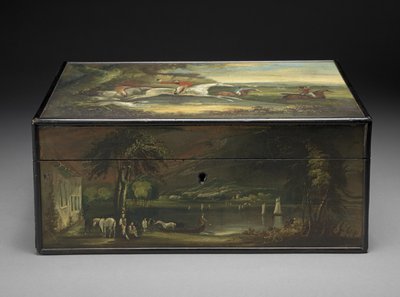 एंटीक लेटर बॉक्स एक हमीदोर में परिवर्तित हो गया, c.1840 द्वारा फिलिप रीनगले