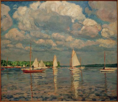 Wannsee पर सेलबोट्स द्वारा Philipp Franck