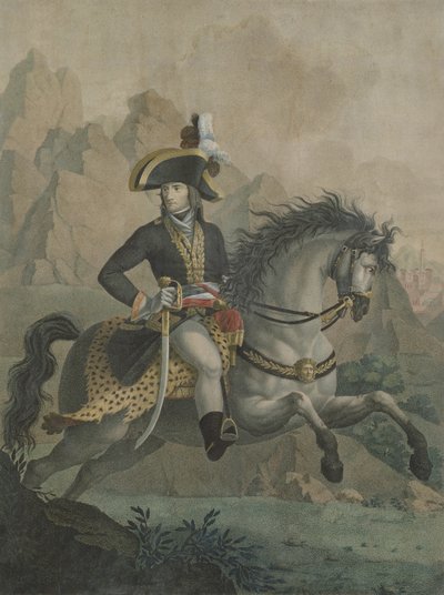 बोनापार्ट (1769-1821) 1er कांसुल, एंड्रिया अप्पियानी (1754-1817) की पेंटिंग से द्वारा फिलिप अगस्टे हेनेस्पिन