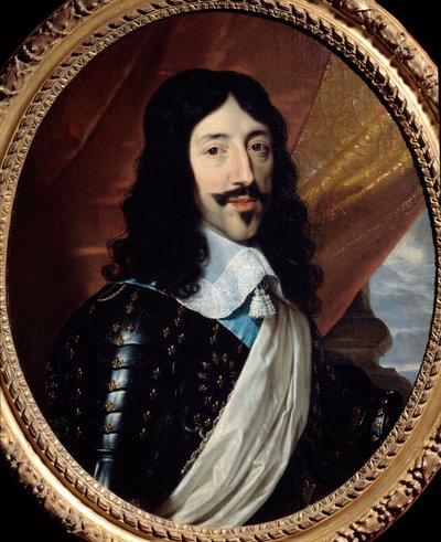 फ्रांस के राजा लुई XIII (1601-1643) का पोर्ट्रेट फिलिप डी शैम्पेन द्वारा पेंटिंग (1602-1674) 17 वीं शताब्दी का सूर्य। 0,75x0,62 मीटर पेरिस, मुसी कार्नावलेट - फ्रांस के राजा लुई XIII का पोर्ट्रेट (1601-1643)। फिलिप डी शैम्पेन द्वारा चित्रकारी (1602-1674) द्वारा फिलिप डी चंपेनगे