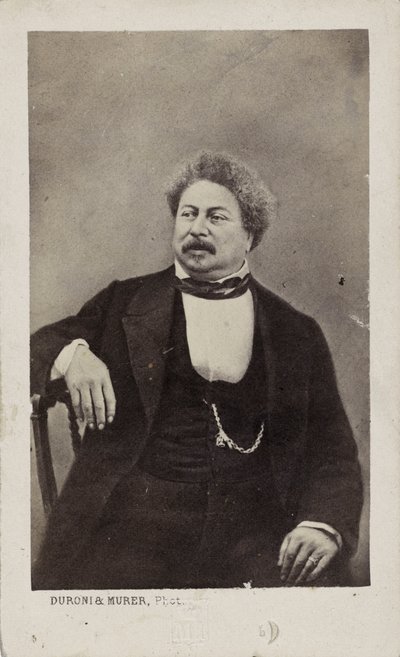 लेखक अलेक्जेंड्रे डुमास पिता 1802-1870, 1870। द्वारा फोटो स्टूडियो दुरोनी और मूरर।