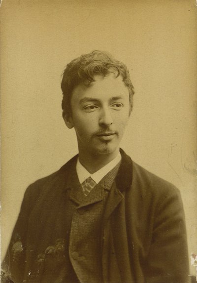 विल्हेम हैमरशोई का पोर्ट्रेट 1864-1916, 1891। द्वारा फोटो स्टूडियो मुलर एंड कंपनी ..
