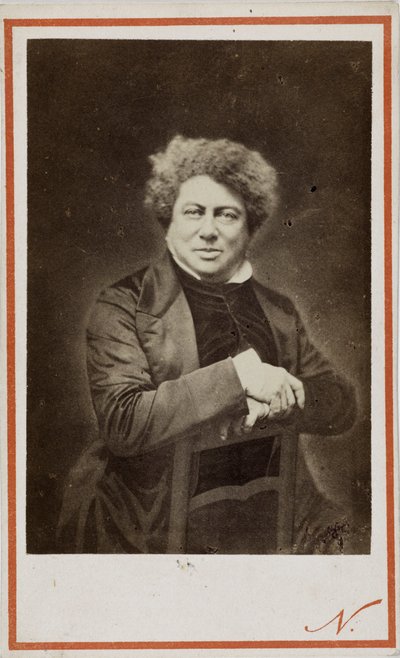 लेखक अलेक्जेंड्रे डुमास पिता 1802-1870, 1870। द्वारा फोटो स्टूडियो नादर।