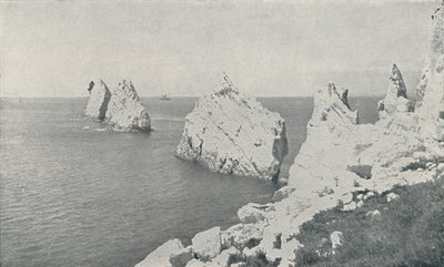 द नीडल्स, 1910 द्वारा लंदन के फोटोक्रोम सह लि