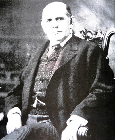 मार्क हैना (1837-1904) (बी/डब्ल्यू फोटो) द्वारा फोटोग्राफर अमेरिकी