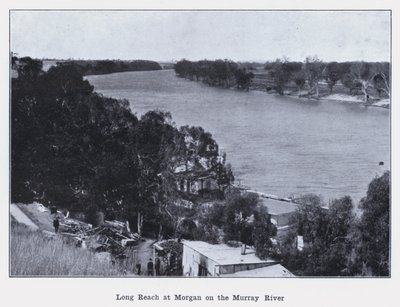 मुर्रे नदी पर मॉर्गन में लंबी पहुंच (बी / डब्ल्यू फोटो) द्वारा फोटोग्राफर ऑस्ट्रेलियाई