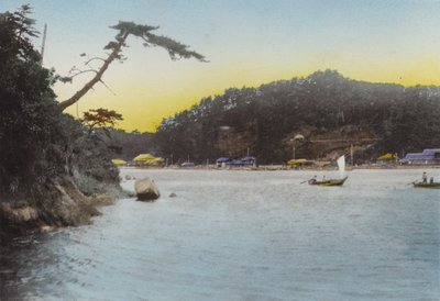 जापान, c.1912: ओन्डो स्ट्रेट, अकी (फोटो) द्वारा फोटोग्राफर जापानी