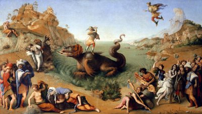 पर्सियस फ्रीिंग एंड्रोमेडा (1510, कैनवास पर तेल) द्वारा पिएरो डी कोसिमो