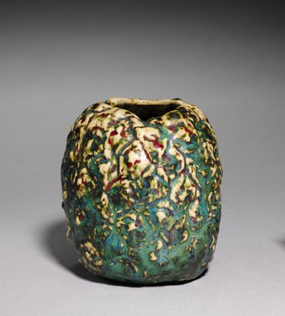 फूलदान, c.1900 (पत्थर के पात्र) द्वारा पियरे-एड्रियन दलप्रात