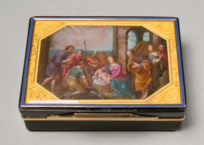 स्नफ़ बॉक्स, c.1810-20 द्वारा पियरे आंद्रे मोंतोबान