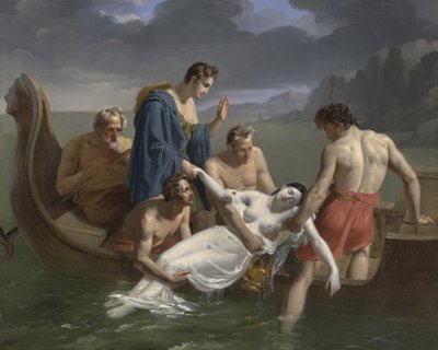 सप्पो की मृत्यु, 1819 द्वारा पियरे एंटोनी ऑगस्टिन वेफ्लार्ड