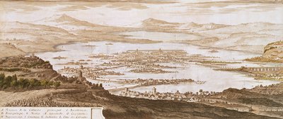 अलेक्जेंडर वॉन हम्बोल्ड्ट (1769-1859) 1810 द्वारा &39;वॉयस ऑक्स रीजन्स इक्विनॉक्सलेस डू नोव्यू कॉन्टिनेंट&39; से मेक्सिको का शहर द्वारा पियरे एंटोनी मारचिस