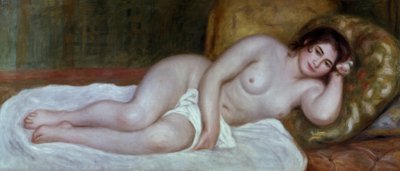 नग्न स्त्री लेटी हुई द्वारा Pierre Auguste Renoir