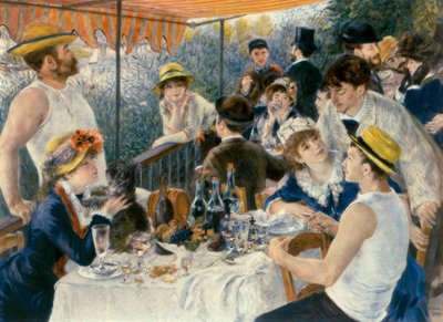 उपद्रवियों का नाश्ता द्वारा Pierre Auguste Renoir