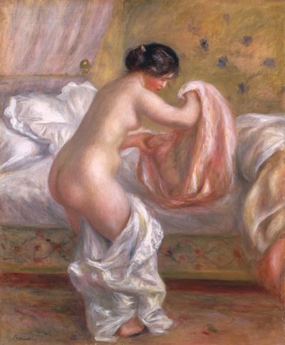 गैब्रिएल अराइजिंग, c.1909 (कैनवास पर तेल) द्वारा पियरे अगस्टे रेनॉयर