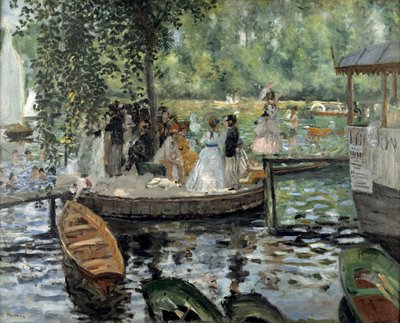 ला ग्रेनोइलियर, 1869 द्वारा Pierre Auguste Renoir