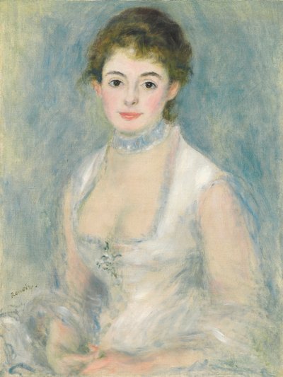 मैडम हेनरीट, सी .876 द्वारा Pierre Auguste Renoir