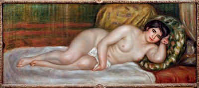नग्न महिला काउची (गेब्रियल) द्वारा Pierre Auguste Renoir