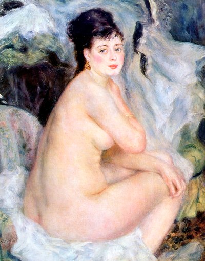 न्यूड, 1876 द्वारा Pierre Auguste Renoir