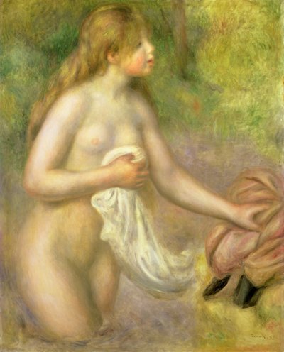 ब्रूक में नग्न द्वारा Pierre Auguste Renoir