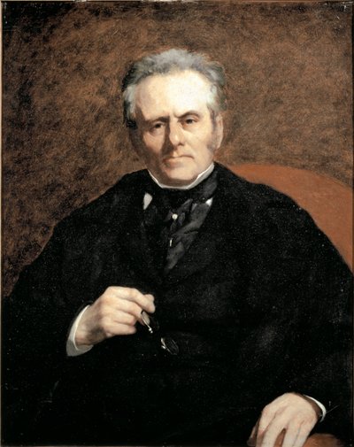 विलियम सिसली का पोर्ट्रेट (1799-1871)। चित्रकार अल्फ्रेड सिसली के पिता। पियरे अगस्टे रेनॉयर द्वारा चित्रकारी (पियरे-अगस्टे .) द्वारा पियरे अगस्टे रेनॉयर