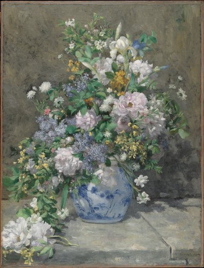 स्प्रिंग बुके, 1866 द्वारा Pierre Auguste Renoir