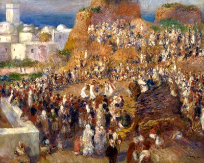 मस्जिद, या अरब महोत्सव, 1881 द्वारा पियरे अगस्टे रेनॉयर