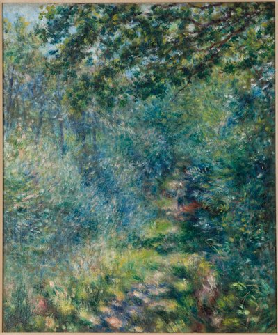 जंगल में पगडंडी, c.1874-77 द्वारा Pierre Auguste Renoir
